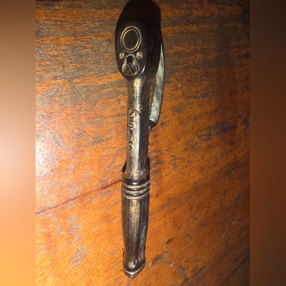 Snap-on Vintage Tool With Clip Unknown Ratchet Wrench 5 Cm Long